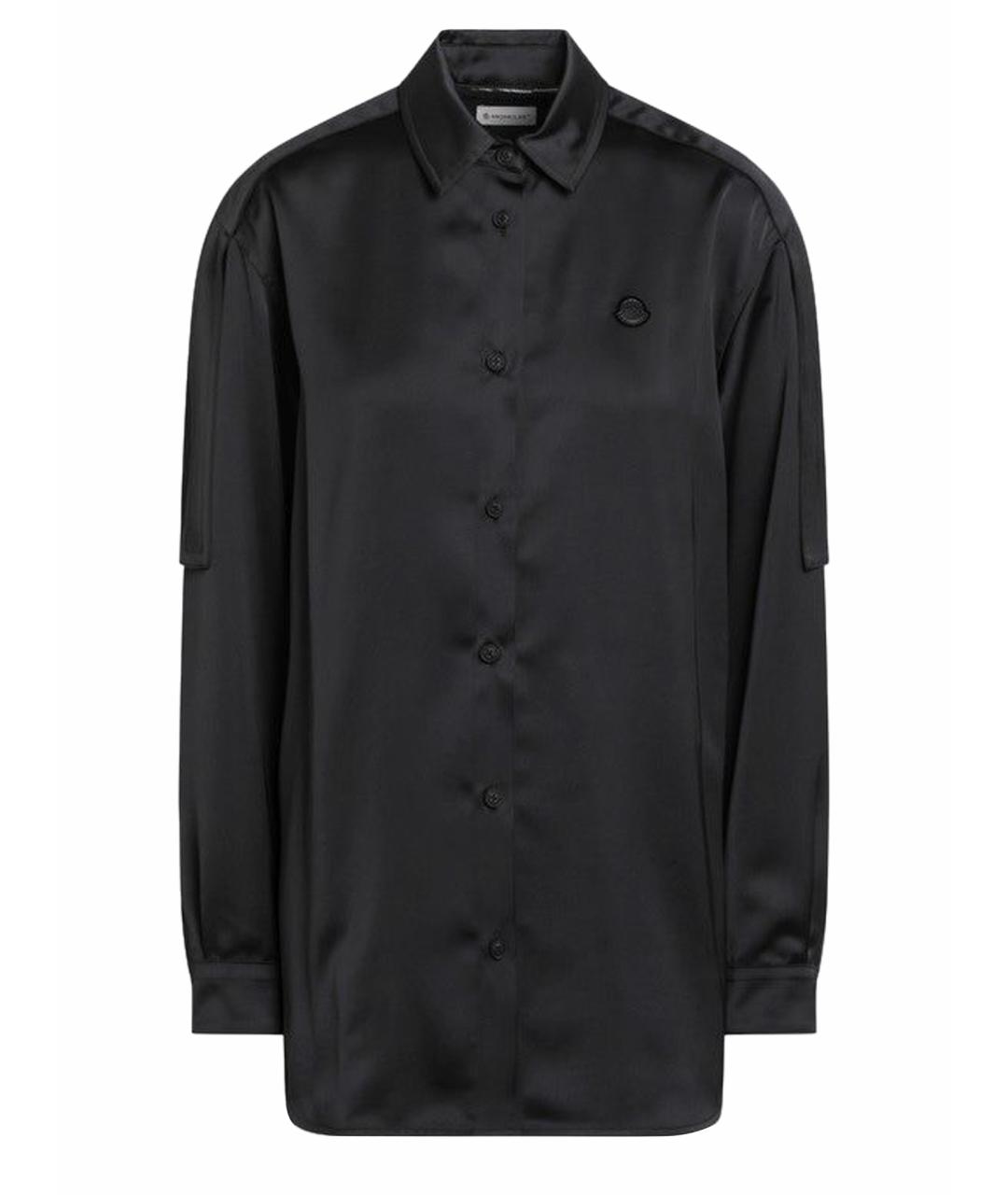 MONCLER Черная полиэстеровая рубашка, фото 1