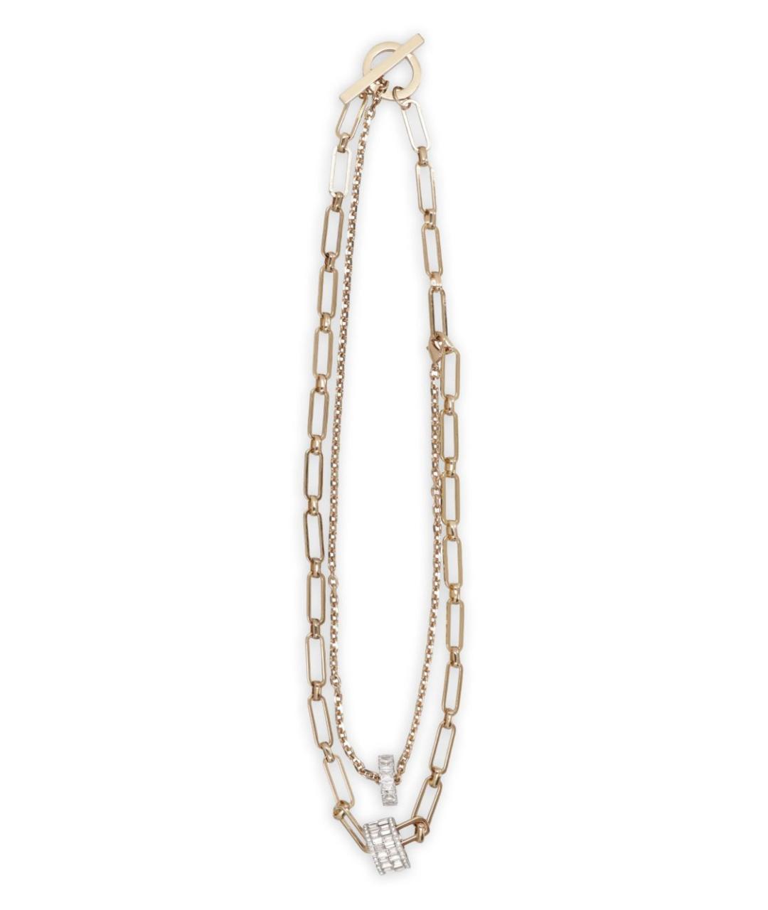 WEEKEND MAX MARA Золотая металлическая цепочка, фото 3