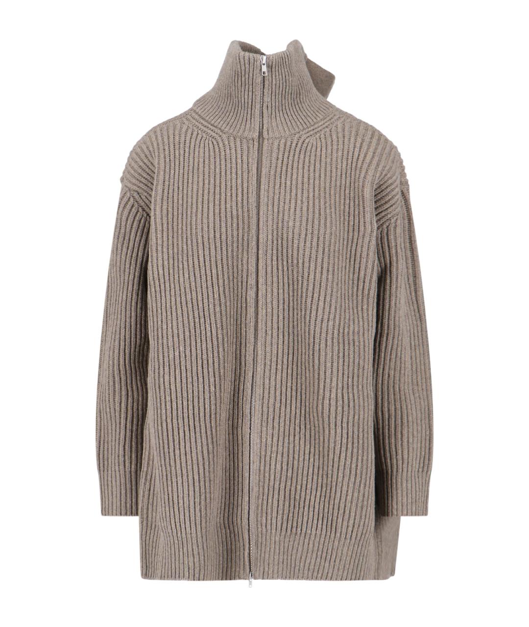 MM6 MAISON MARGIELA Бежевый шерстяной джемпер / свитер, фото 1
