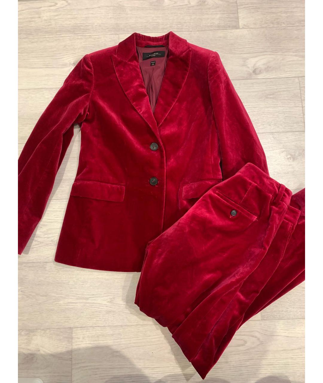 WEEKEND MAX MARA Мульти хлопковый костюм с брюками, фото 5