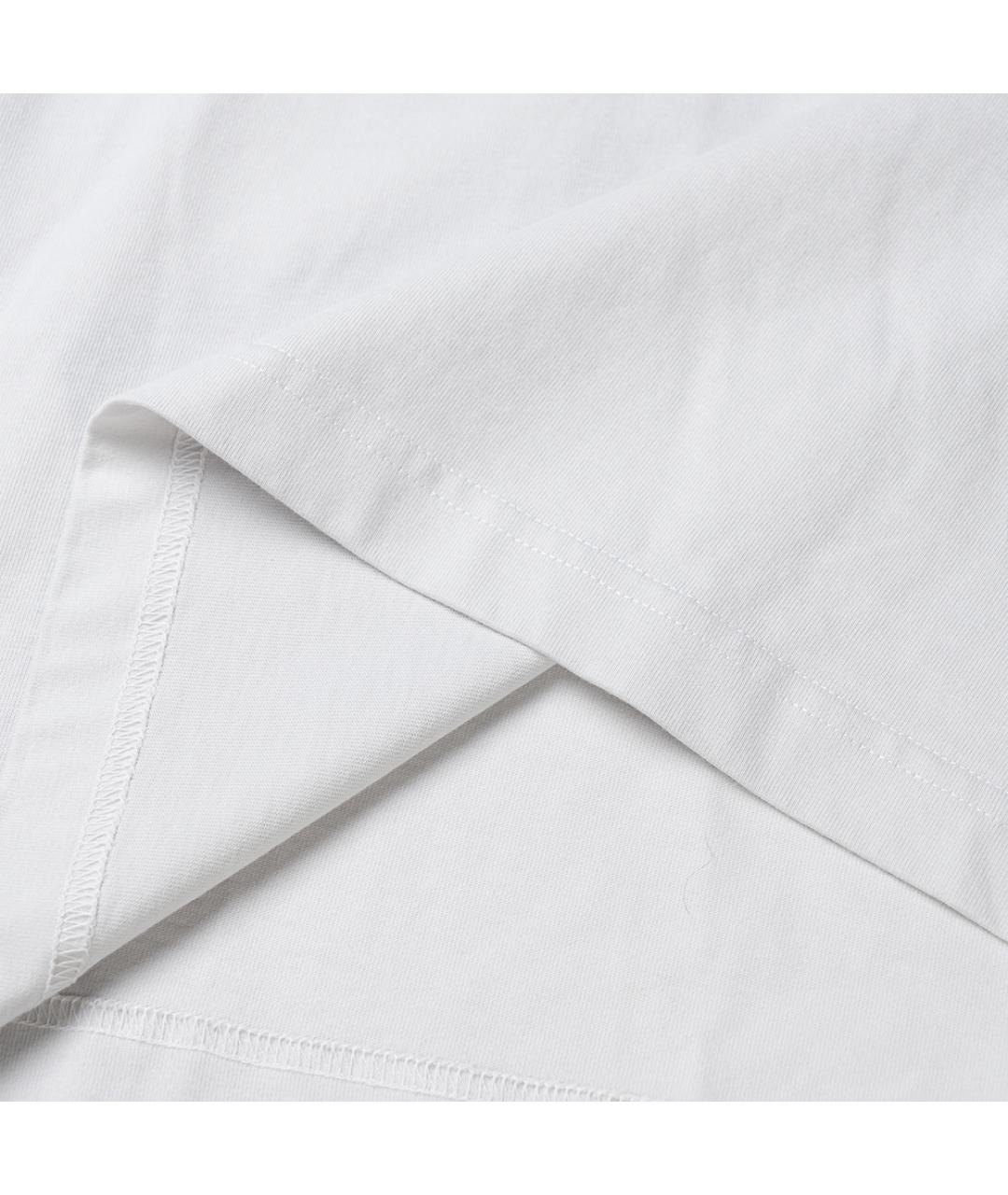 BALENCIAGA Белая футболка, фото 4