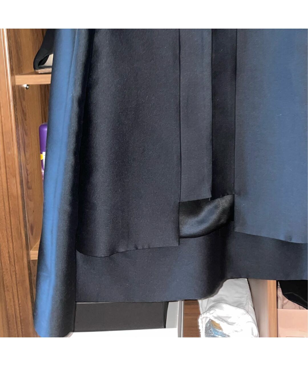 THOMAS WYLDE Черный шелковый жакет/пиджак, фото 4