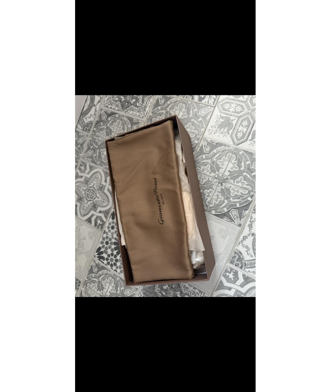 GIANVITO ROSSI Белые кожаные туфли, фото 7