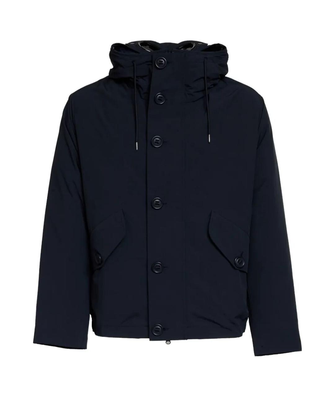 CP COMPANY Темно-синяя полиэстеровая куртка, фото 1