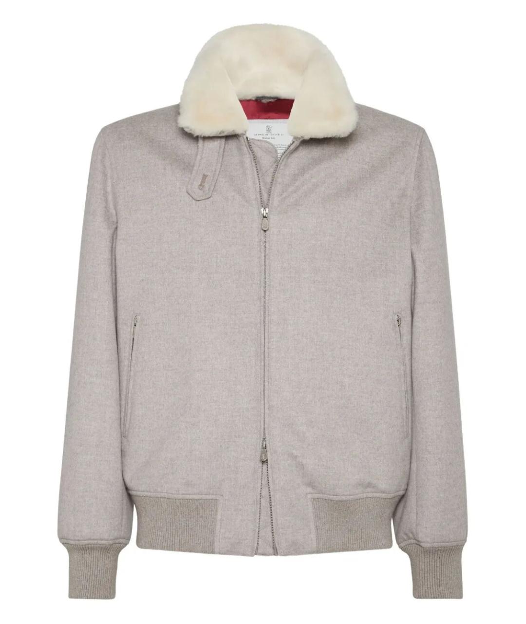 BRUNELLO CUCINELLI Мульти кашемировая куртка, фото 1
