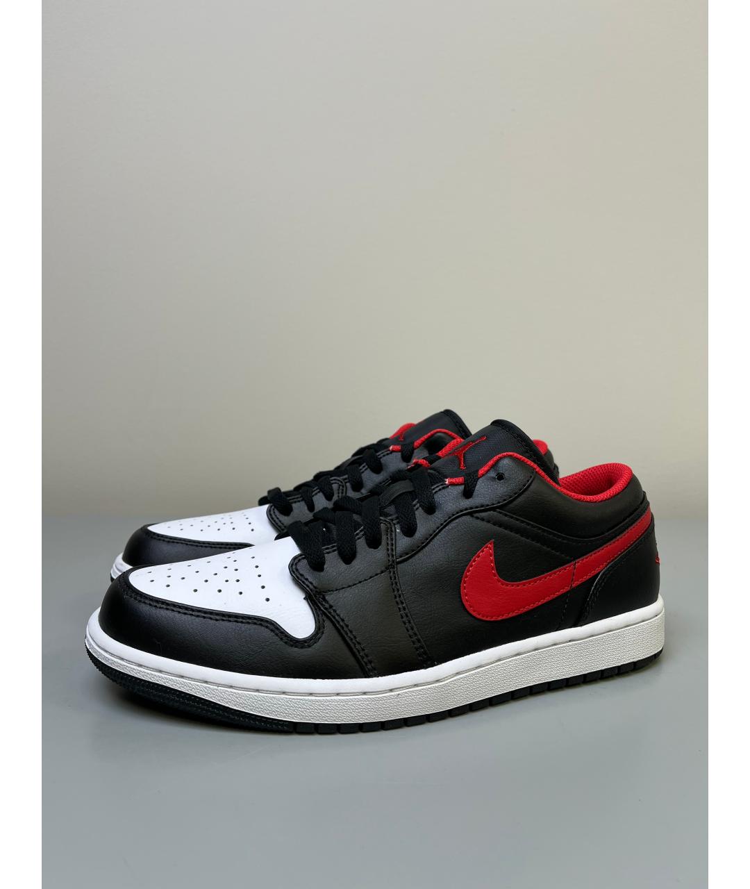 JORDAN Красные низкие кроссовки / кеды, фото 2