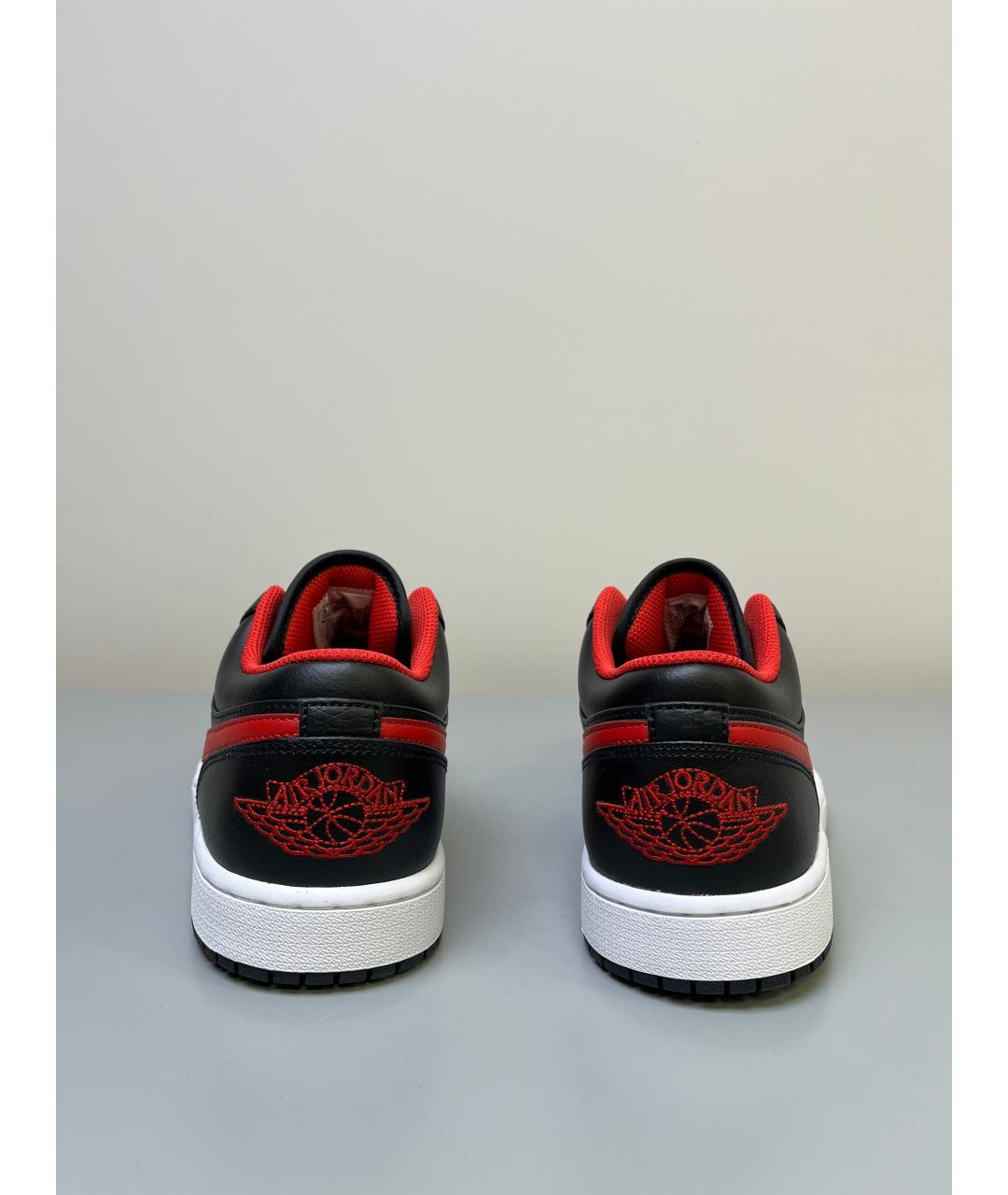 JORDAN Красные низкие кроссовки / кеды, фото 5
