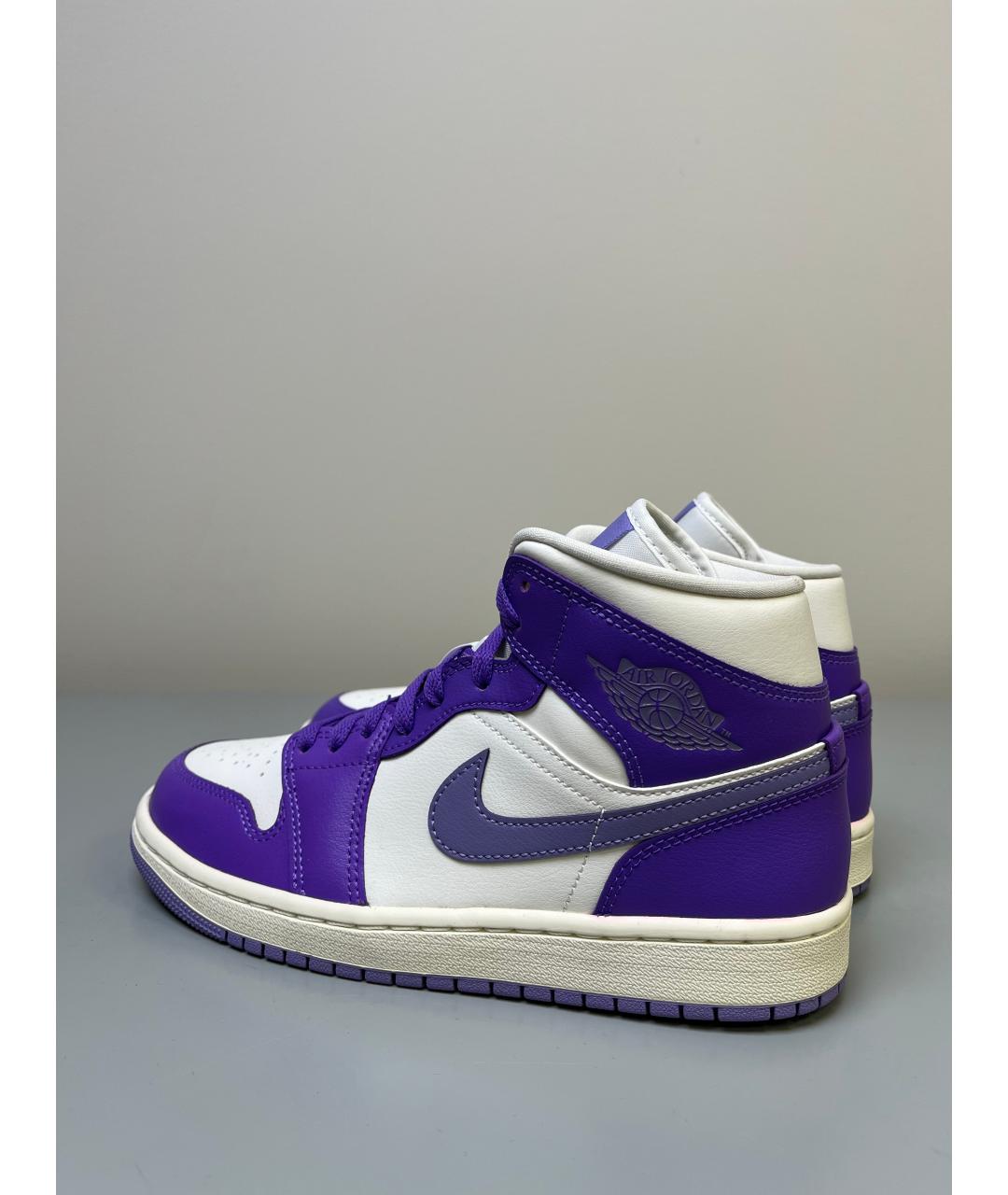 JORDAN Фиолетовые кроссовки, фото 4