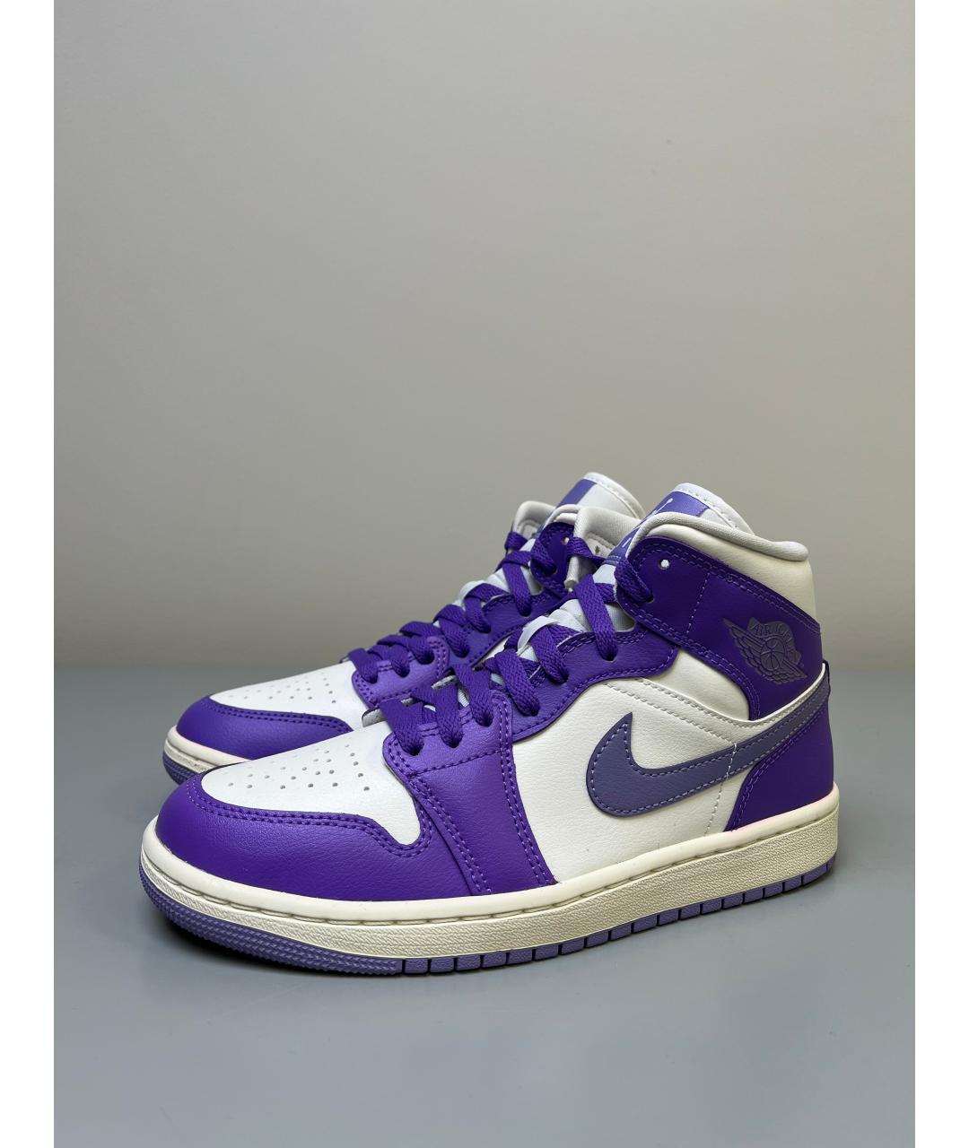 JORDAN Фиолетовые кроссовки, фото 2