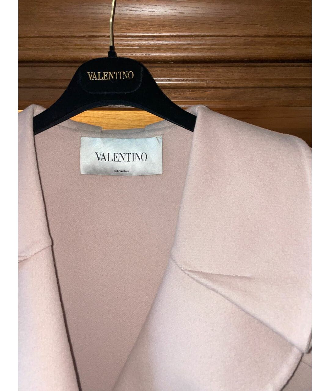 VALENTINO Бежевое шерстяное пальто, фото 3