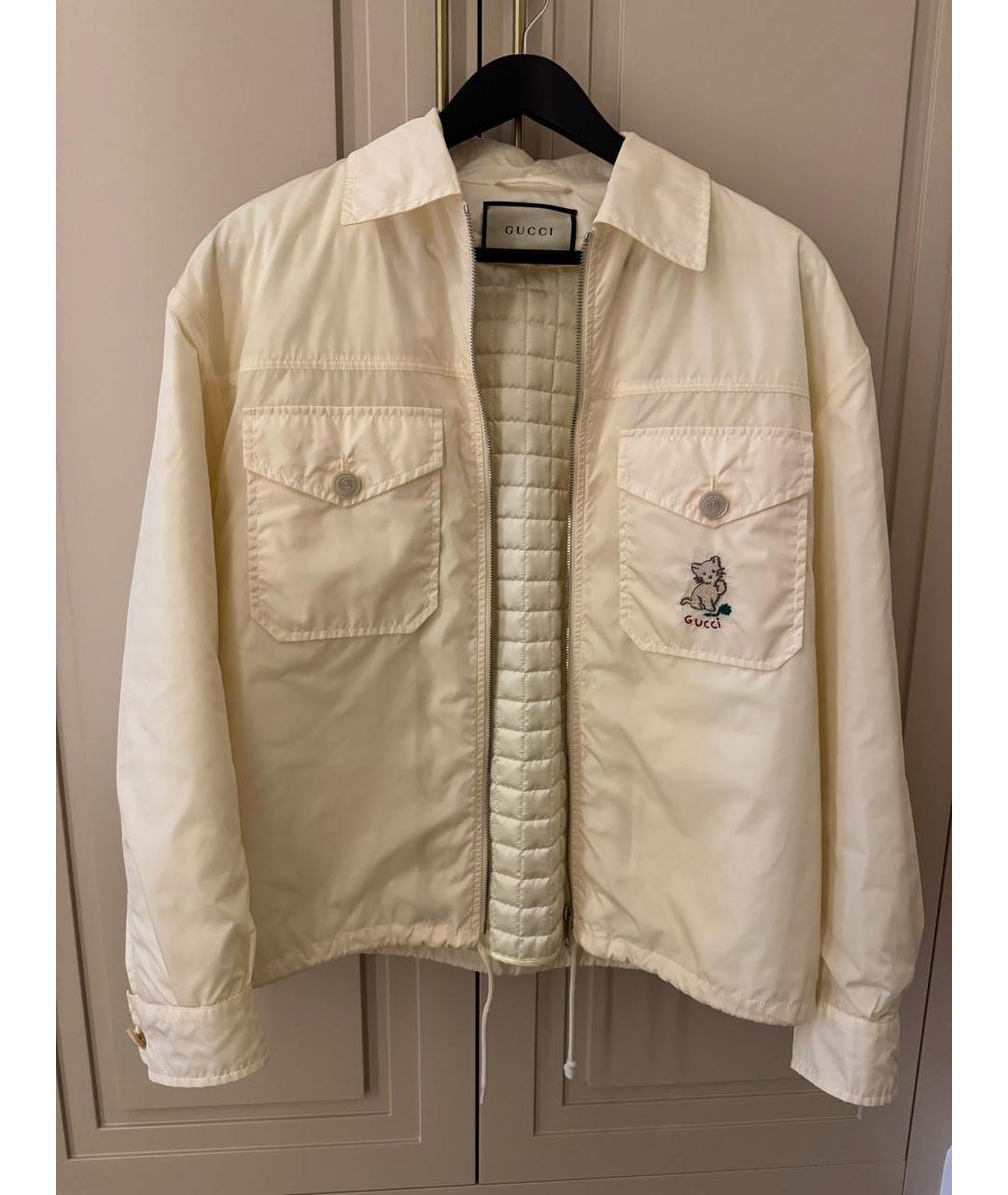 GUCCI Белая куртка, фото 7