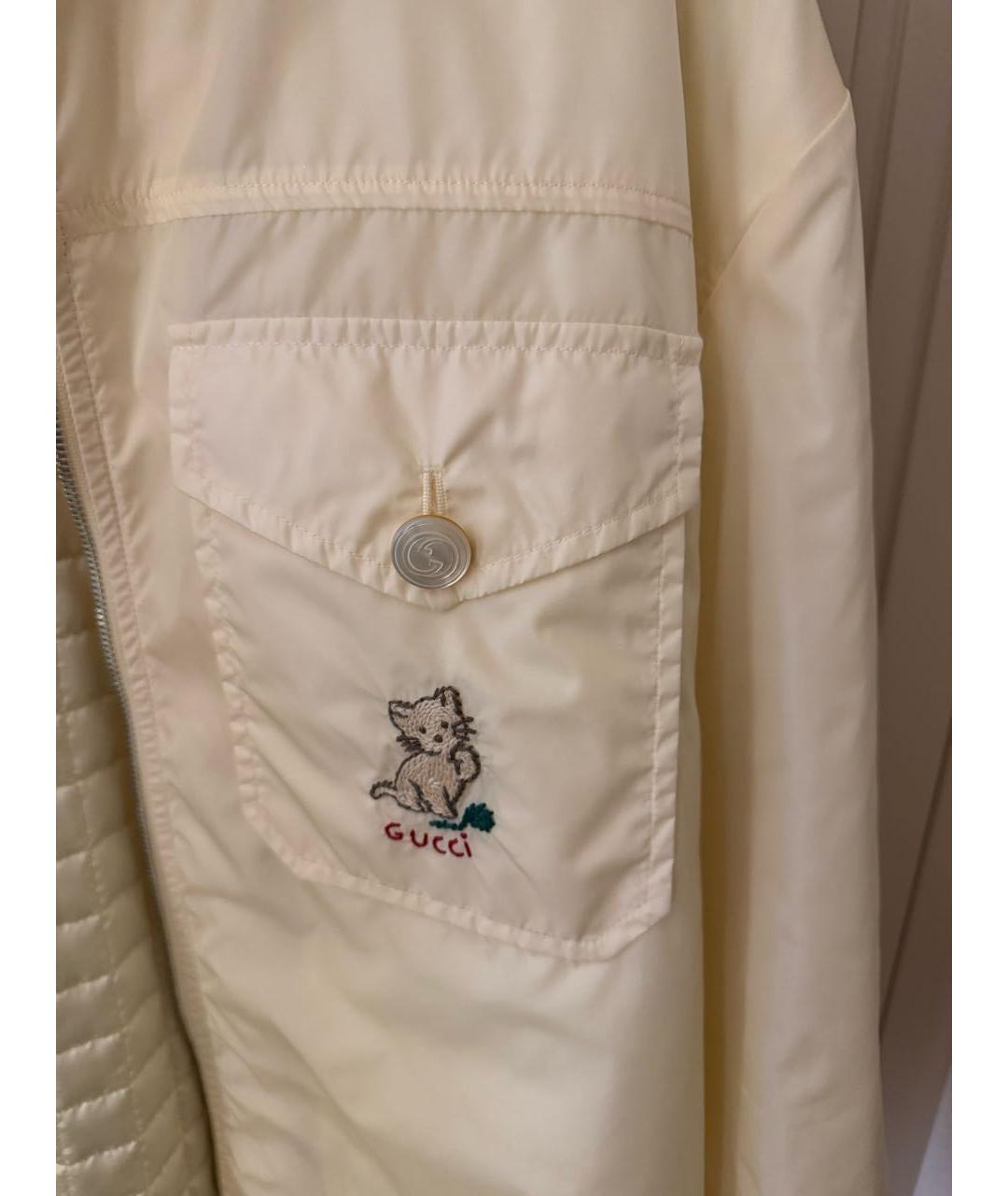 GUCCI Белая куртка, фото 5