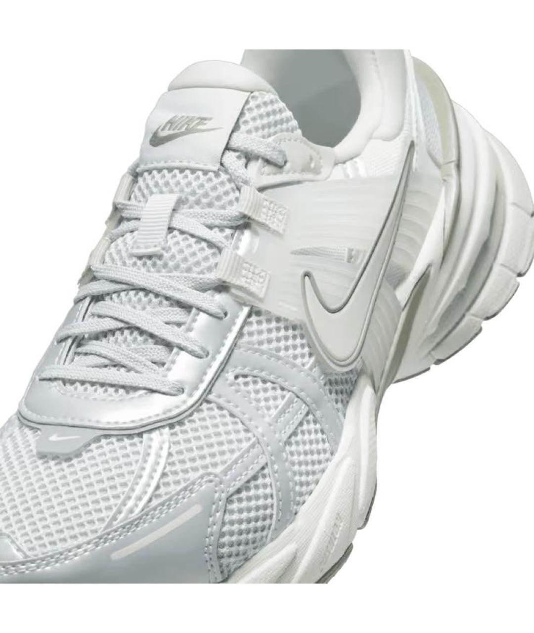 NIKE Серые кожаные кроссовки, фото 5