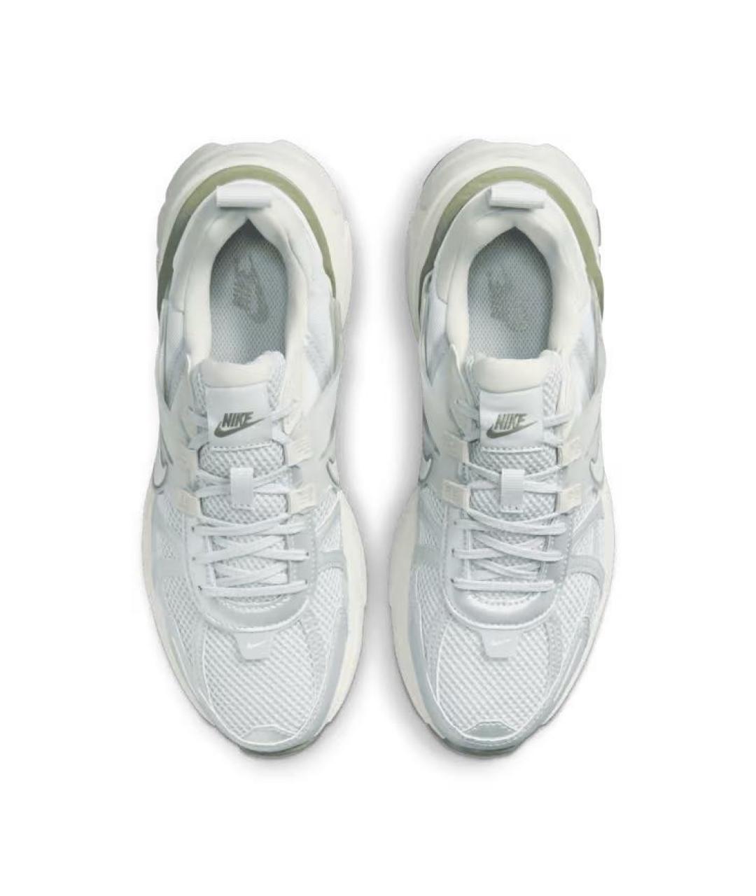 NIKE Серые кожаные кроссовки, фото 3