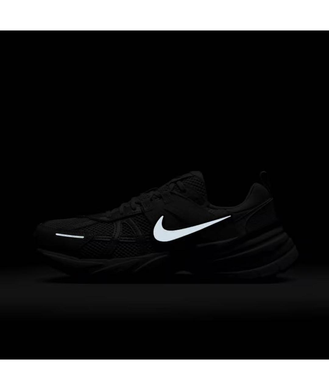 NIKE Серые кожаные кроссовки, фото 8