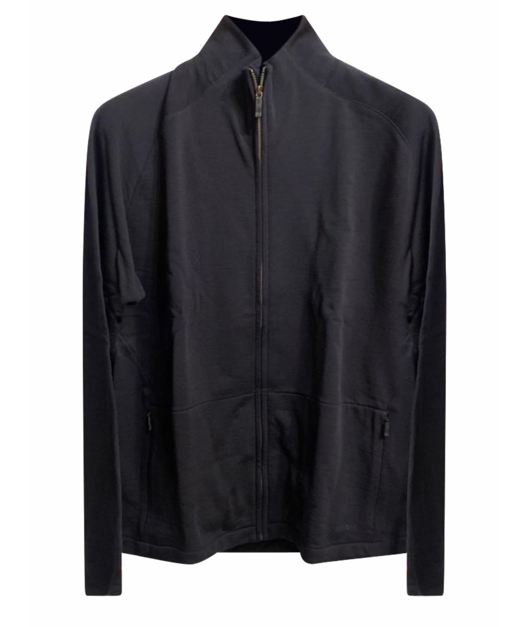 ERMENEGILDO ZEGNA XXX Черный шерстяной кардиган, фото 1
