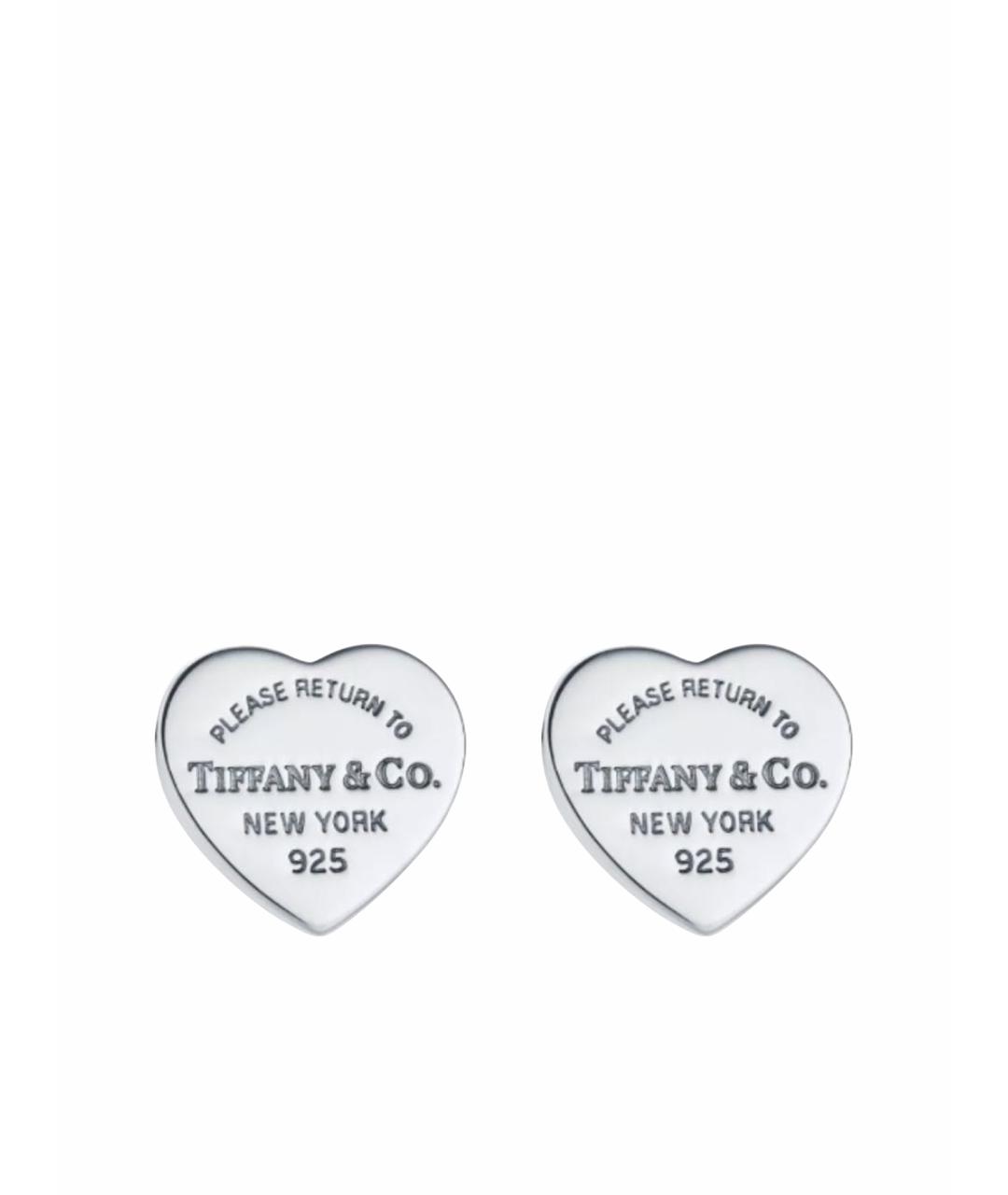 TIFFANY&CO Серебряные серебряные серьги, фото 1