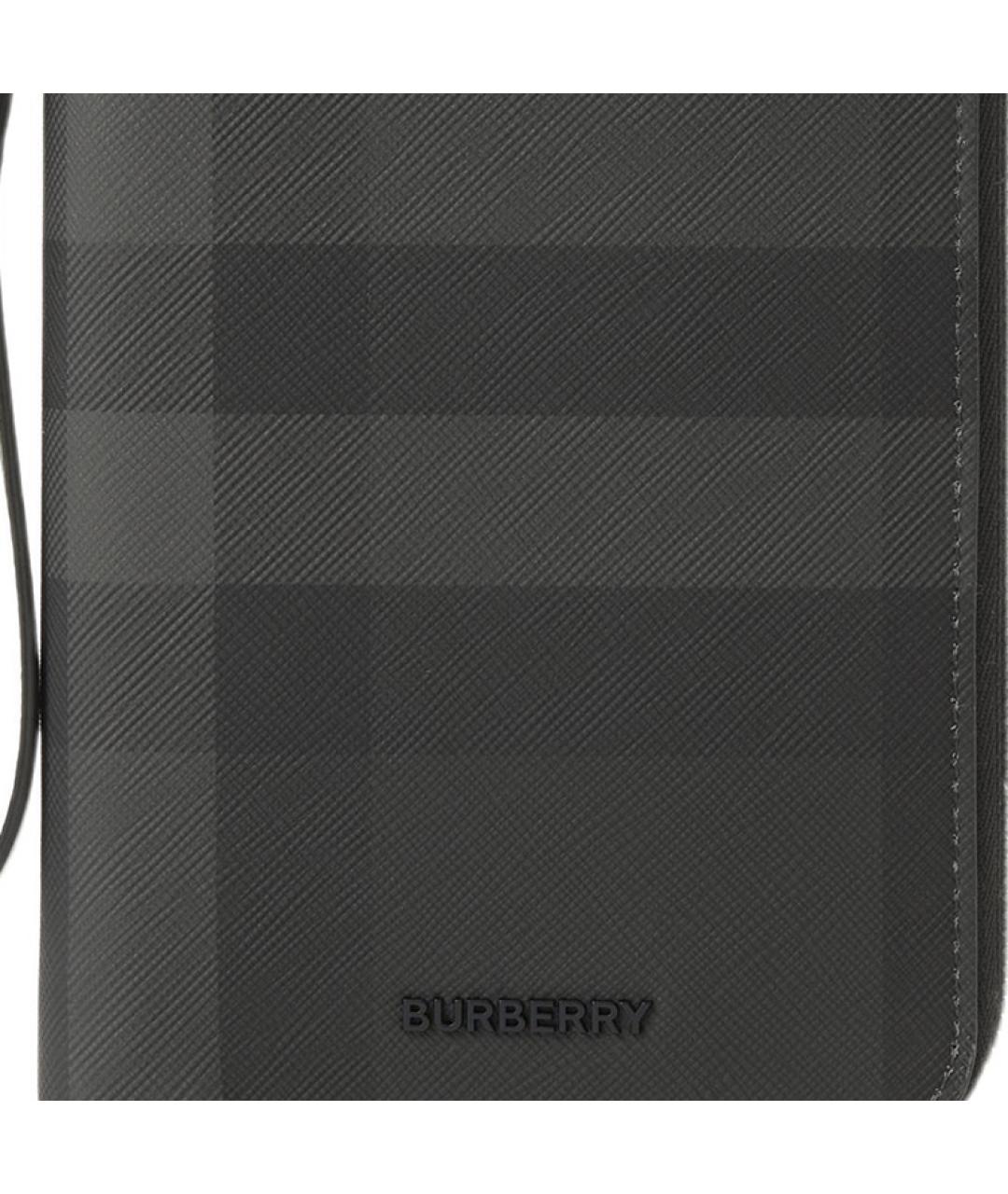 BURBERRY Серый кошелек, фото 5