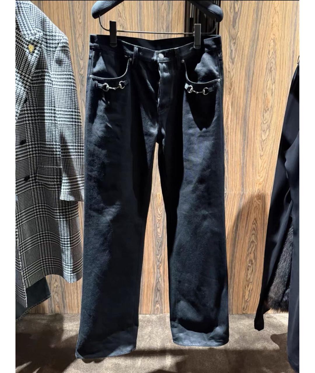 GUCCI Черные джинсы скинни, фото 4