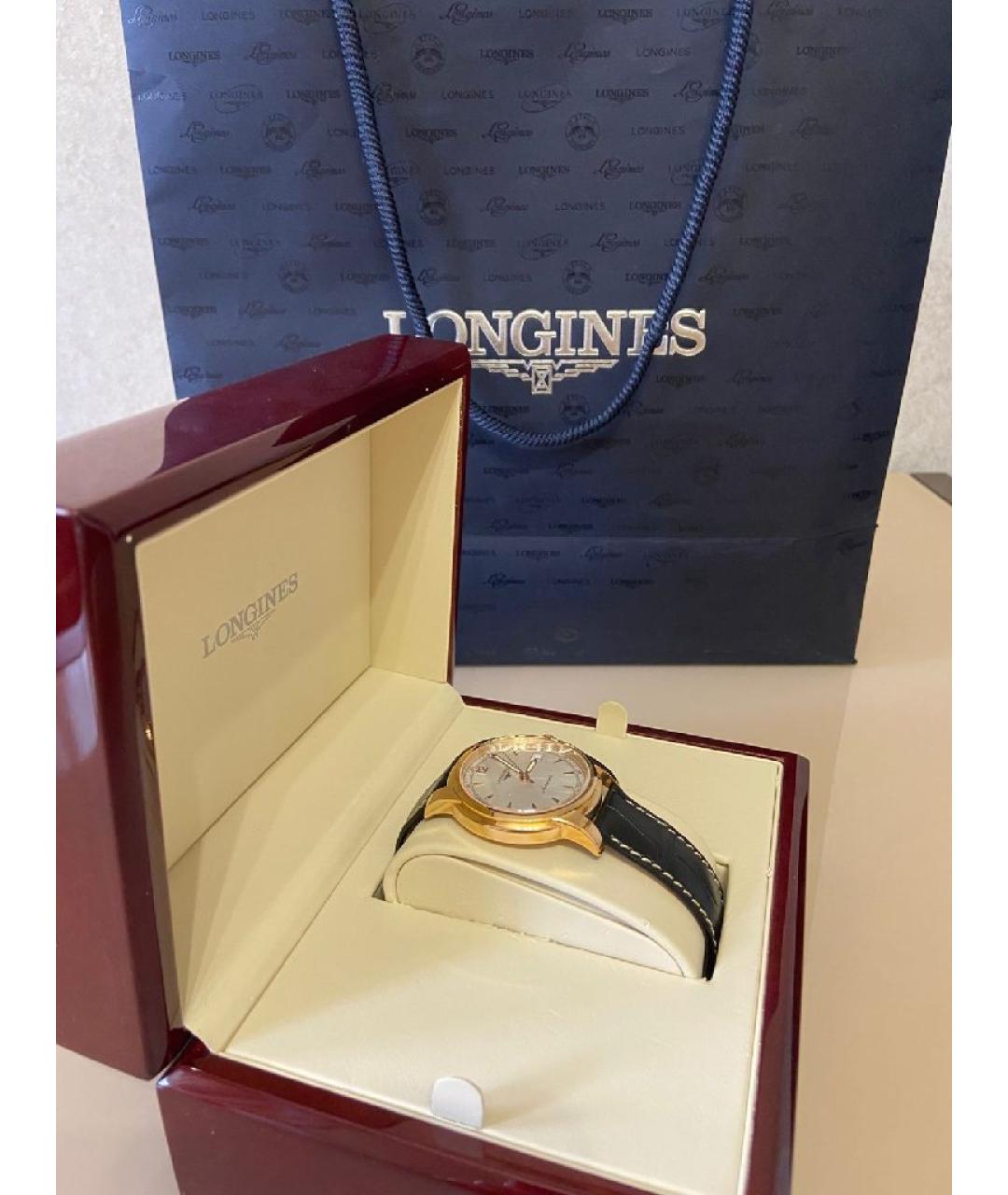 LONGINES Золотые часы, фото 3