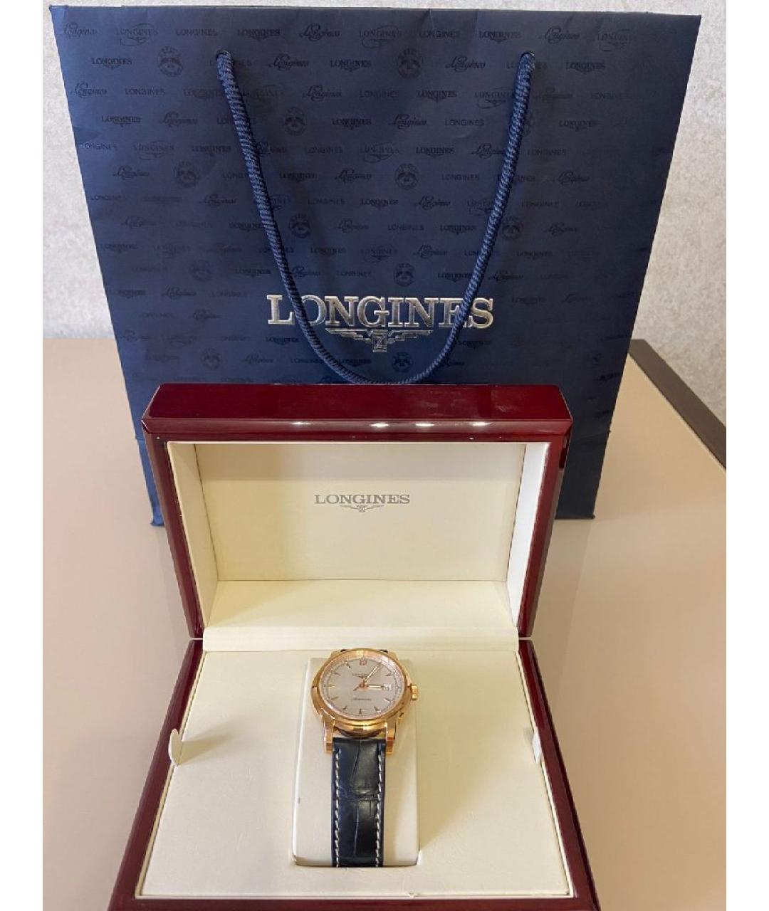 LONGINES Золотые часы, фото 2
