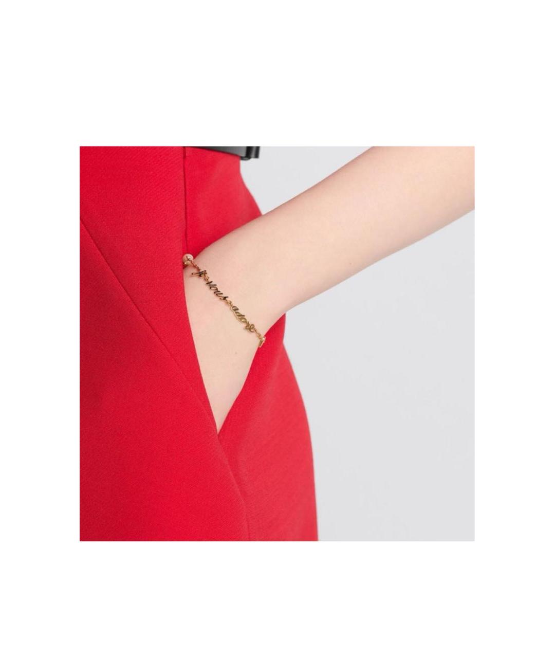 CHRISTIAN DIOR Золотой металлический комплект, фото 6