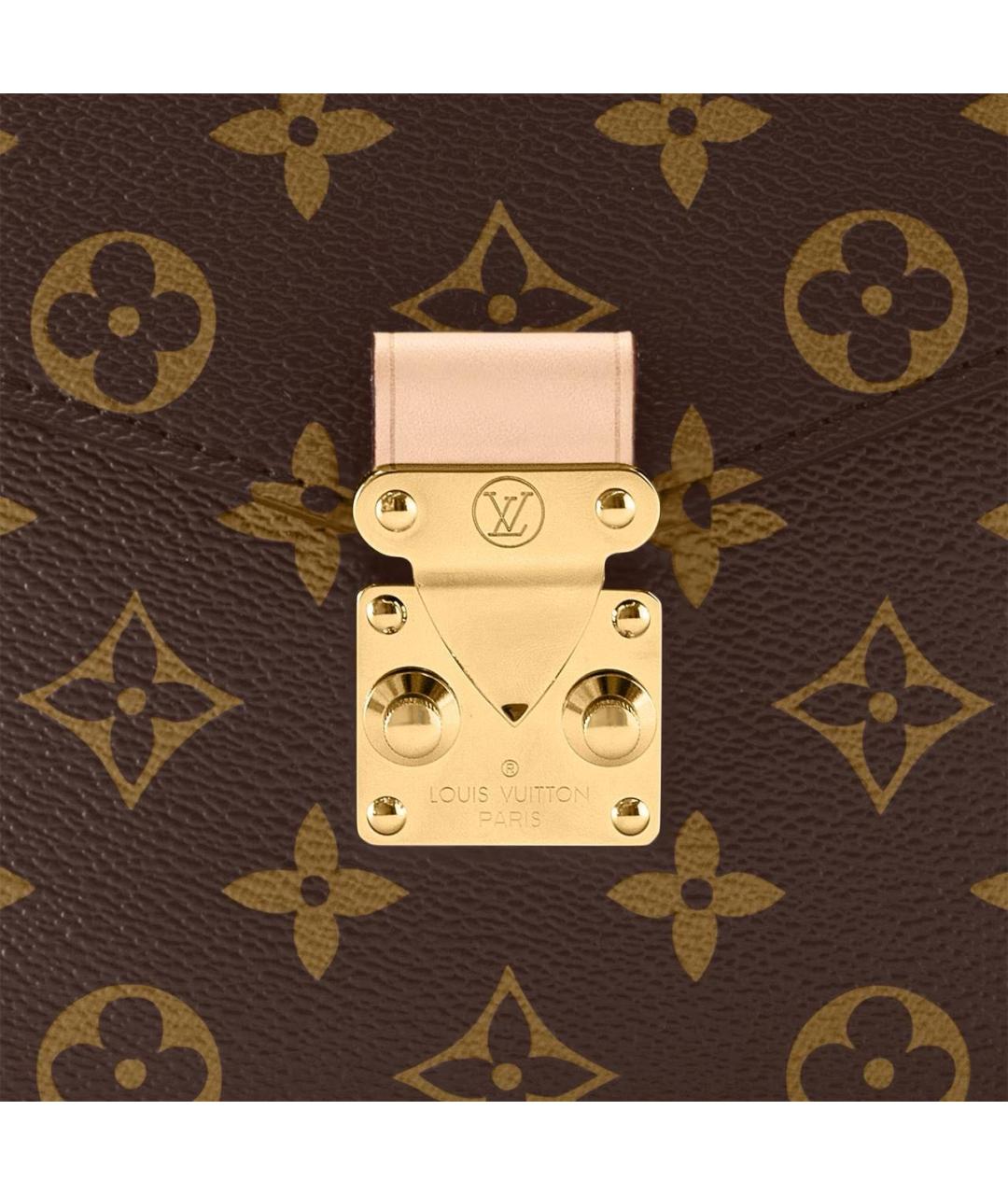 LOUIS VUITTON Коричневая сумка с короткими ручками, фото 3