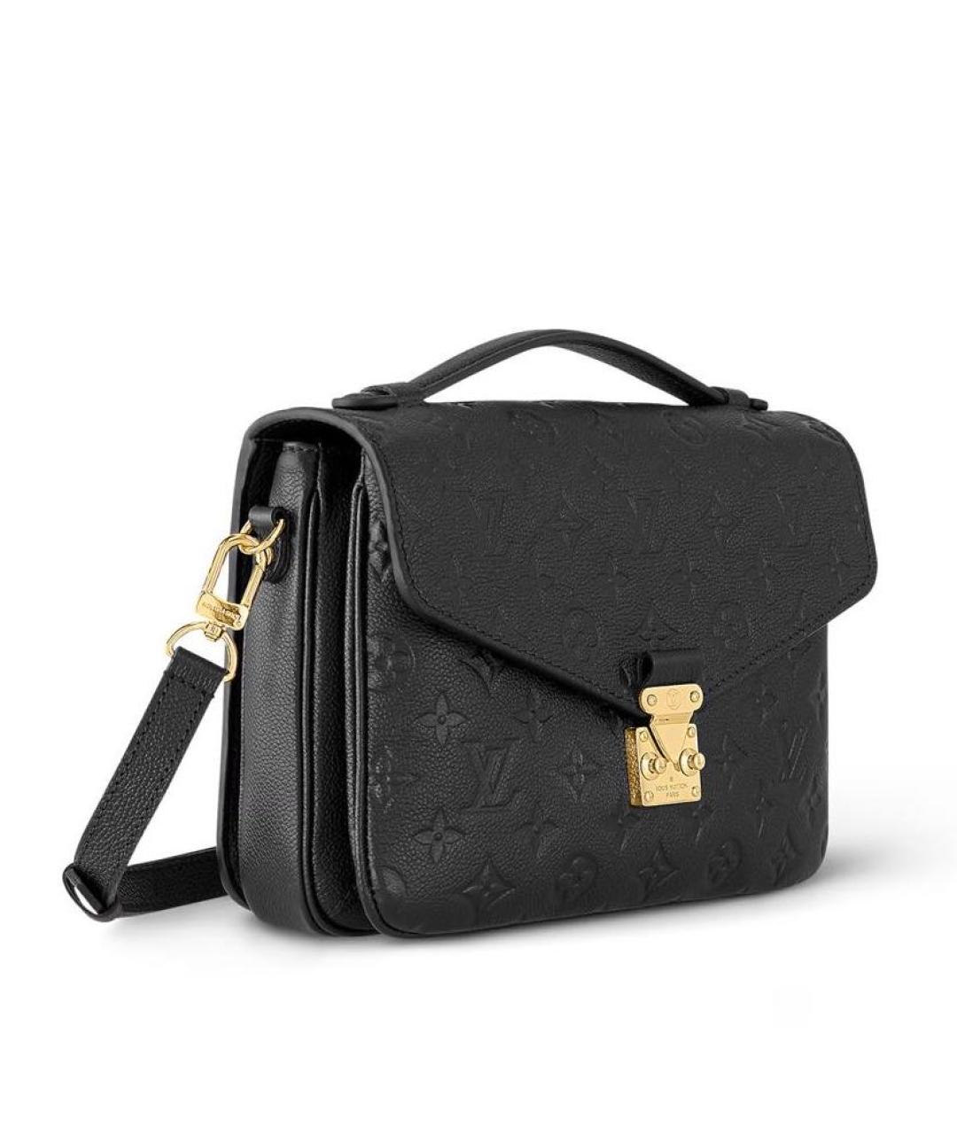 LOUIS VUITTON Черная сумка с короткими ручками, фото 2