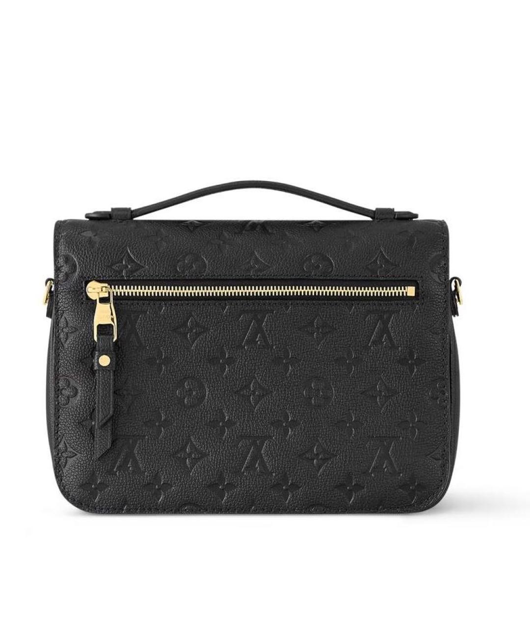 LOUIS VUITTON Черная сумка с короткими ручками, фото 4