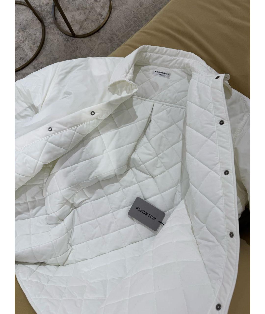 BALENCIAGA Белая куртка, фото 3