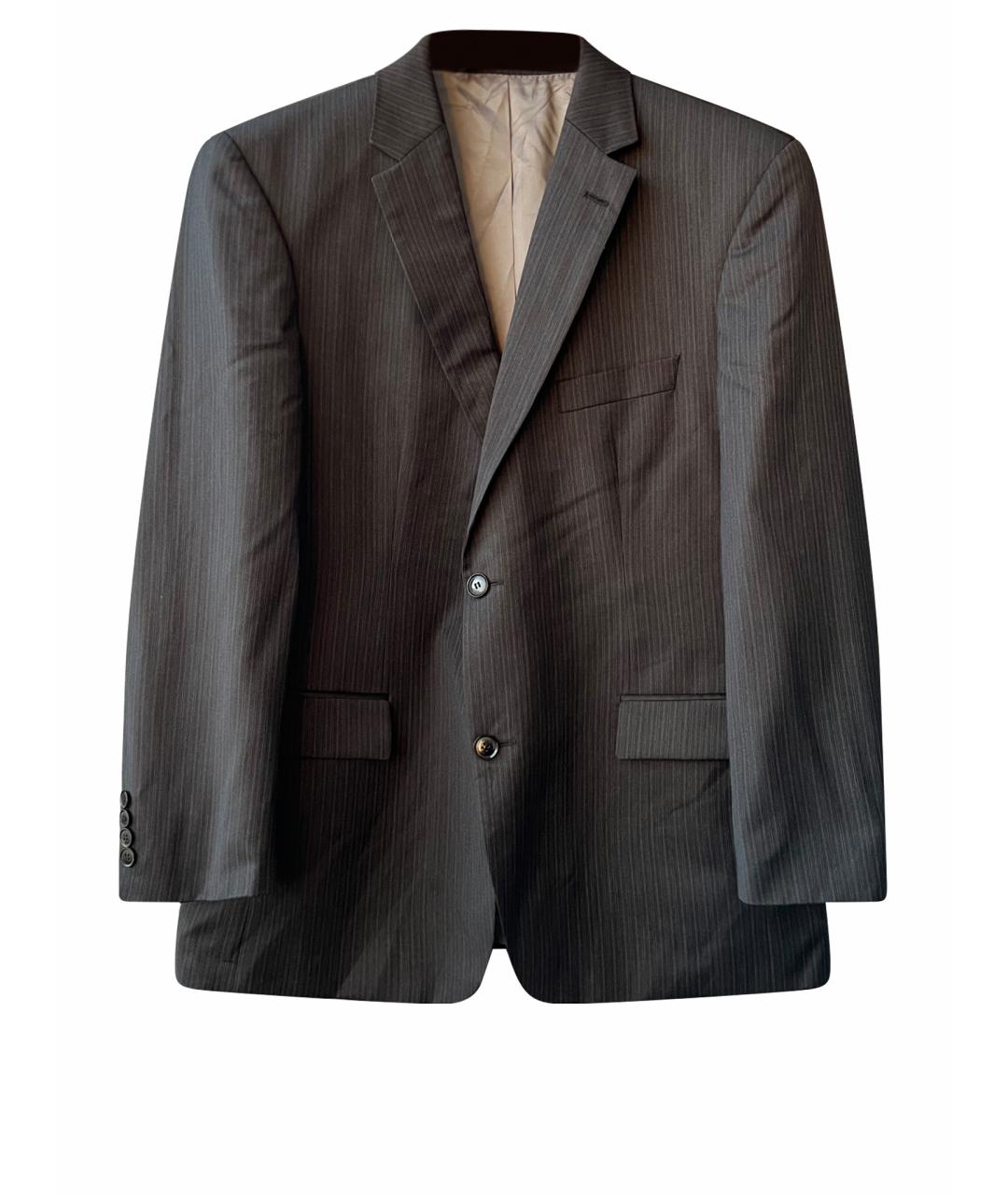 HUGO BOSS Серый классический костюм, фото 9
