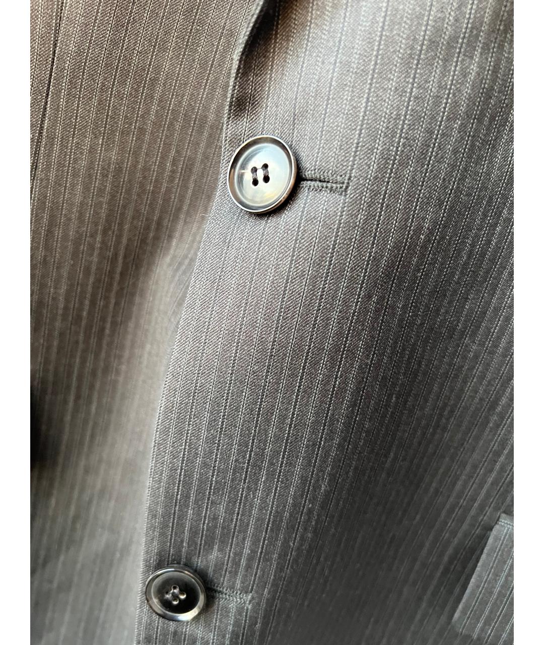 HUGO BOSS Серый классический костюм, фото 4