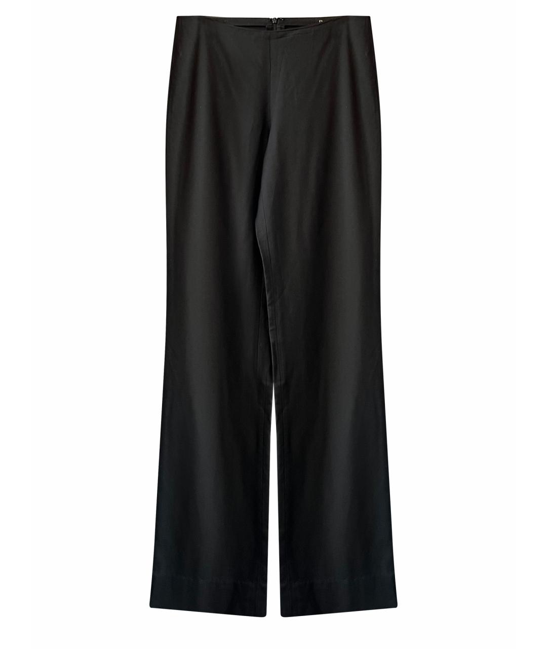 RALPH LAUREN Черные брюки широкие, фото 1