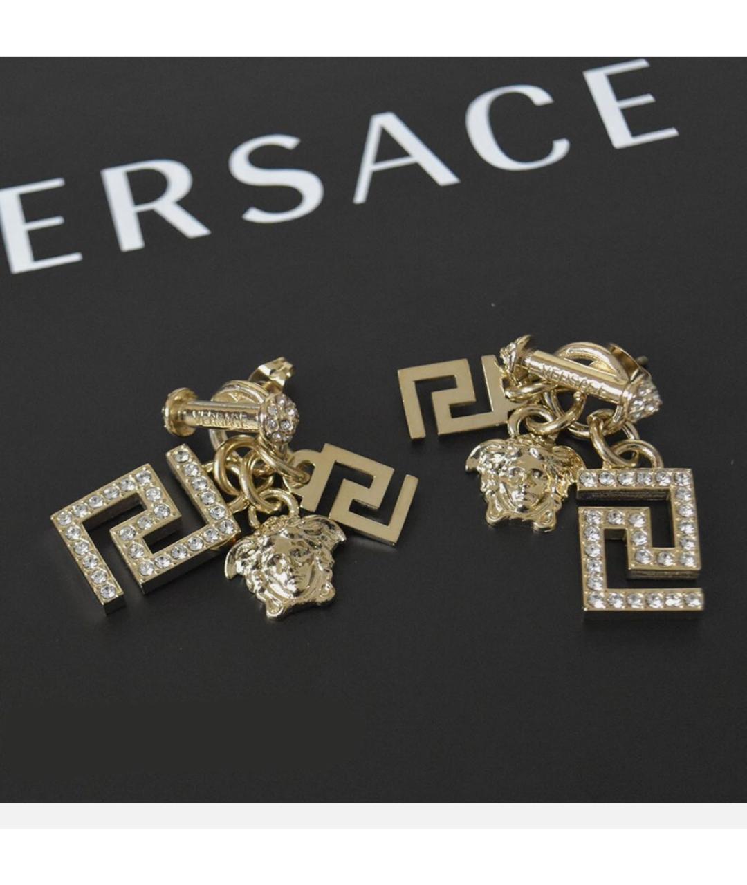 VERSACE Металлические серьги, фото 3