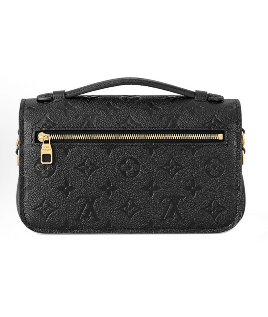 LOUIS VUITTON Черная сумка с короткими ручками, фото 3