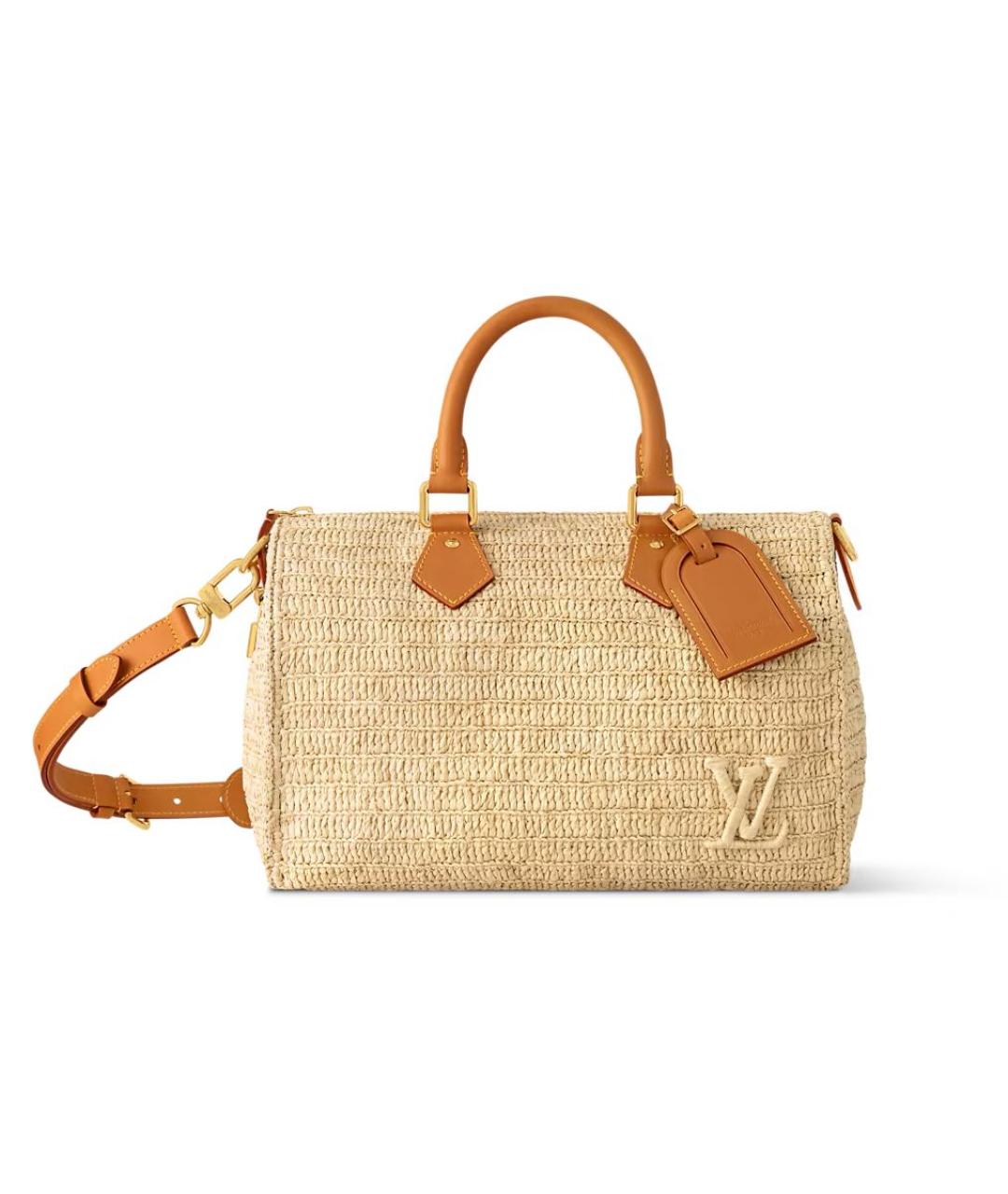 LOUIS VUITTON Бежевая сумка на плечо, фото 5