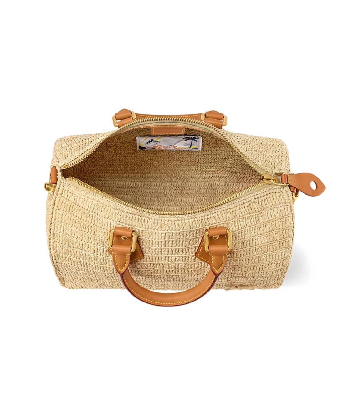 LOUIS VUITTON Бежевая сумка на плечо, фото 3