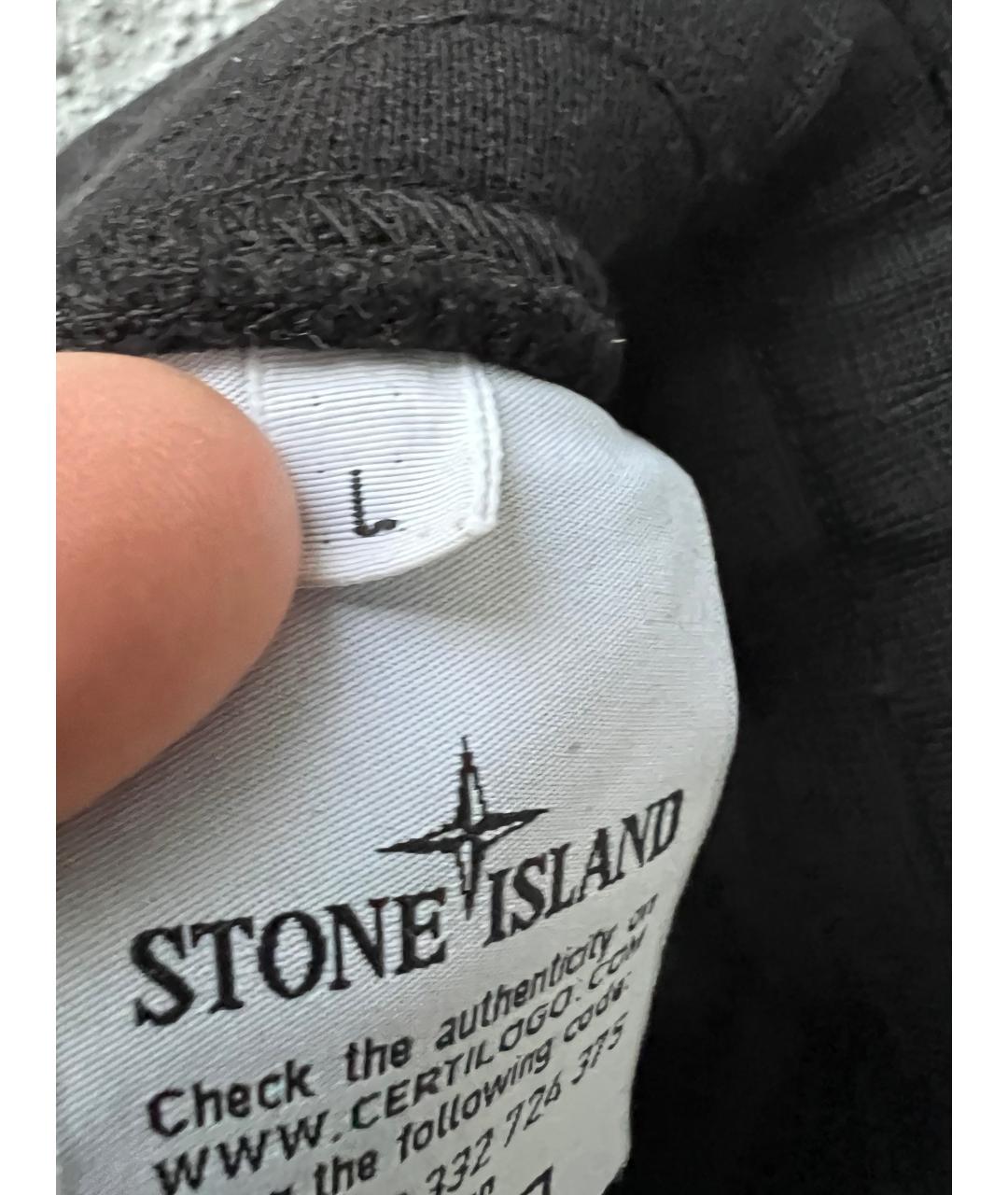 STONE ISLAND Хлопковые шорты, фото 6