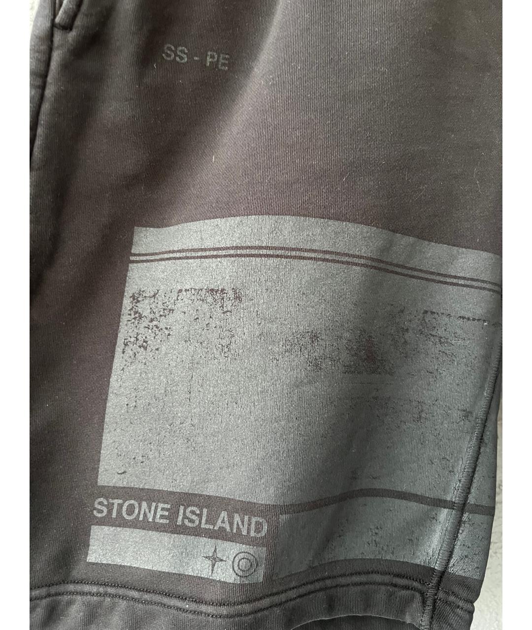 STONE ISLAND Хлопковые шорты, фото 3