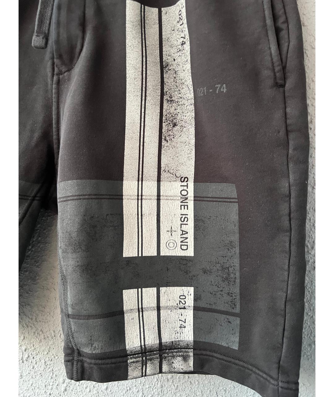 STONE ISLAND Хлопковые шорты, фото 2