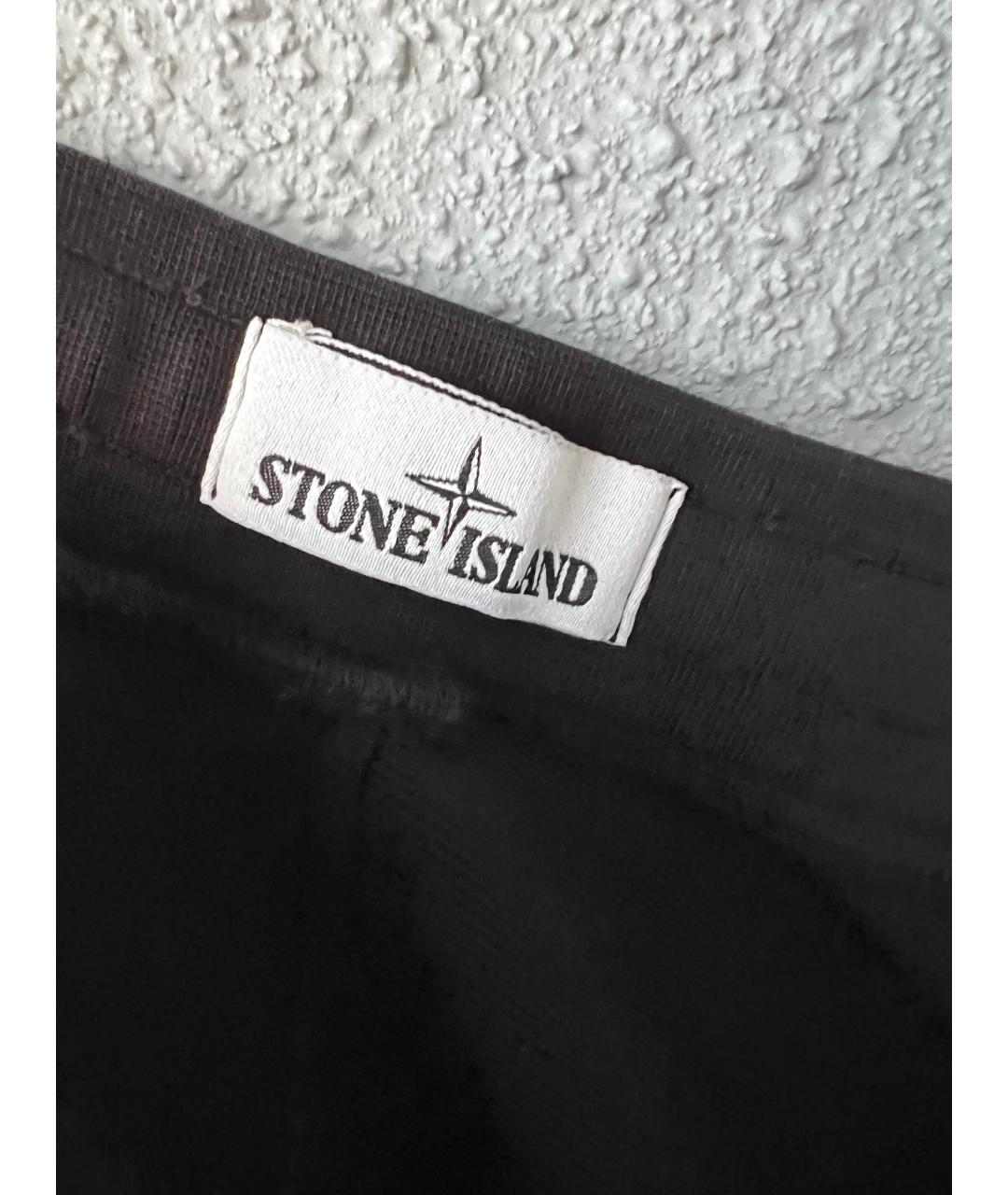 STONE ISLAND Хлопковые шорты, фото 4