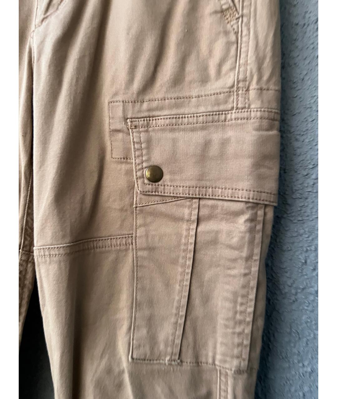RALPH LAUREN Коричневые брюки узкие, фото 3