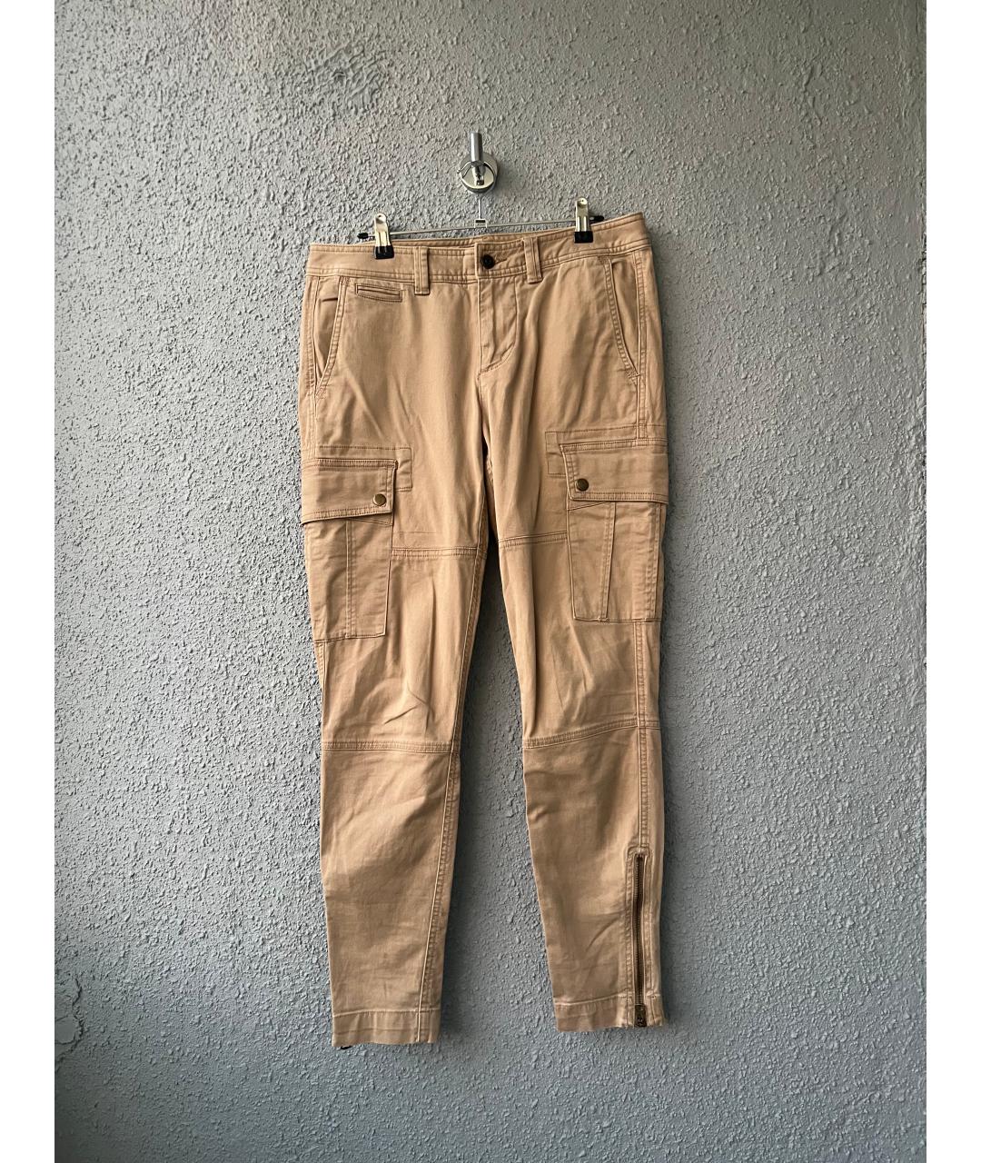 RALPH LAUREN Коричневые брюки узкие, фото 10