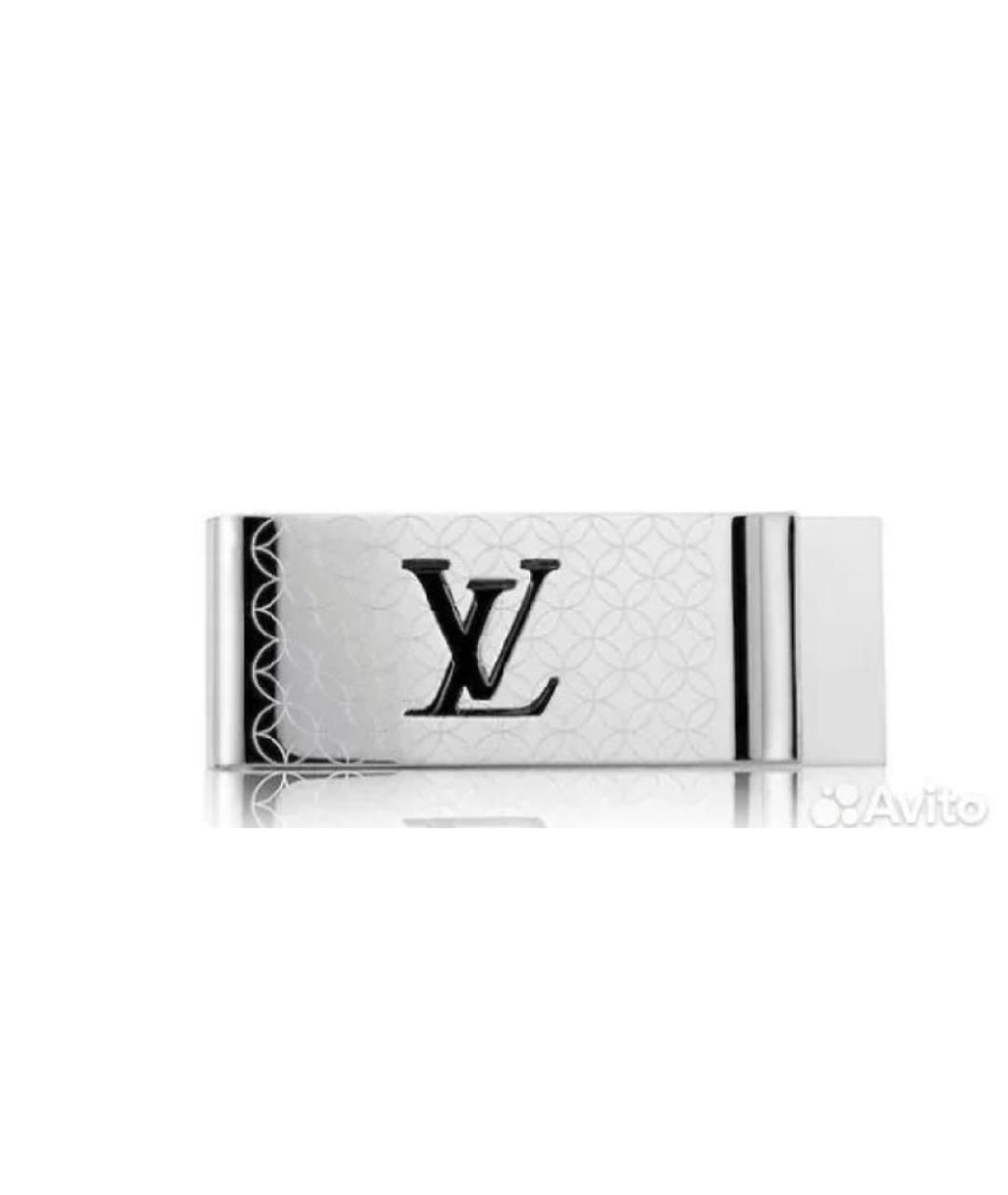 LOUIS VUITTON Серебрянный кошелек, фото 7