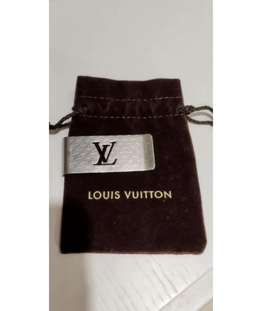 LOUIS VUITTON Серебрянный кошелек, фото 3
