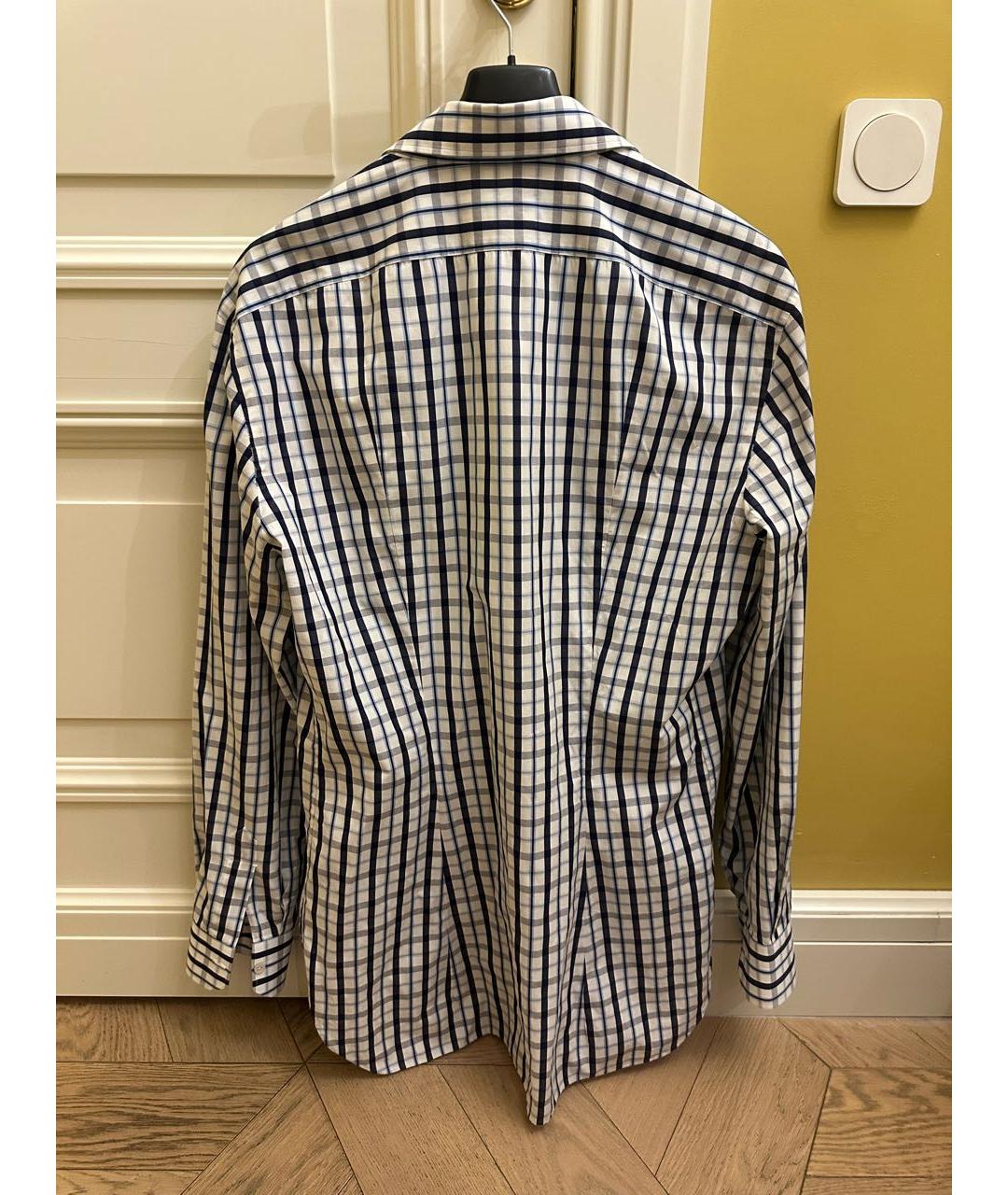 KITON Белая хлопковая кэжуал рубашка, фото 2