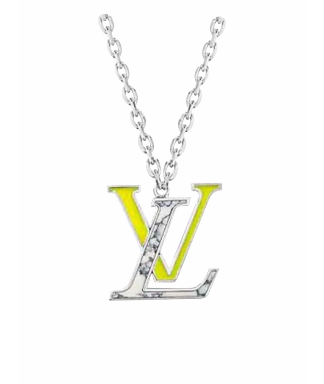 LOUIS VUITTON Зеленая цепочка/подвеска, фото 1