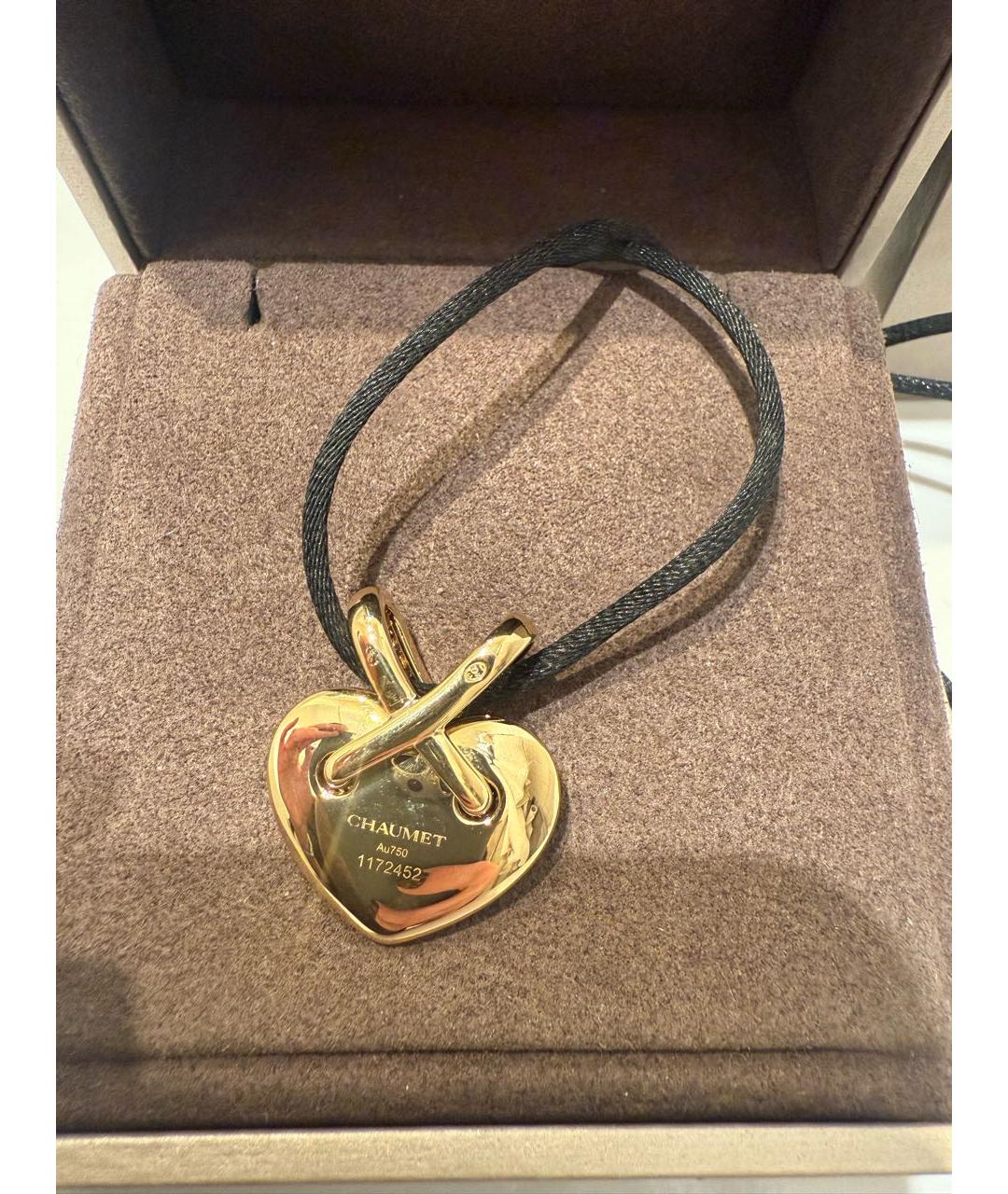 CHAUMET Золотой кулон из желтого золота, фото 4