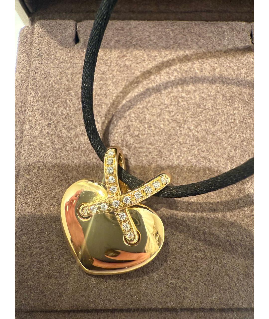 CHAUMET Золотой кулон из желтого золота, фото 2