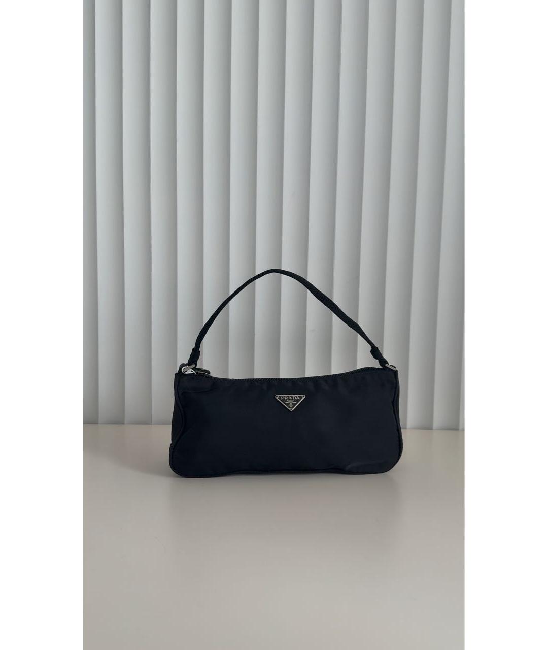 PRADA Черная сумка с короткими ручками, фото 5